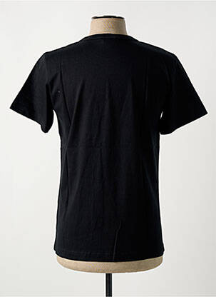 T-marškinys centrinė iškirptė ilgos rankovės juodas LOGOSHIRT vyras