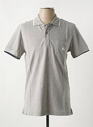 Polo tamprumas trumpas rankovės pilka LE COQ SPORTIF vyras