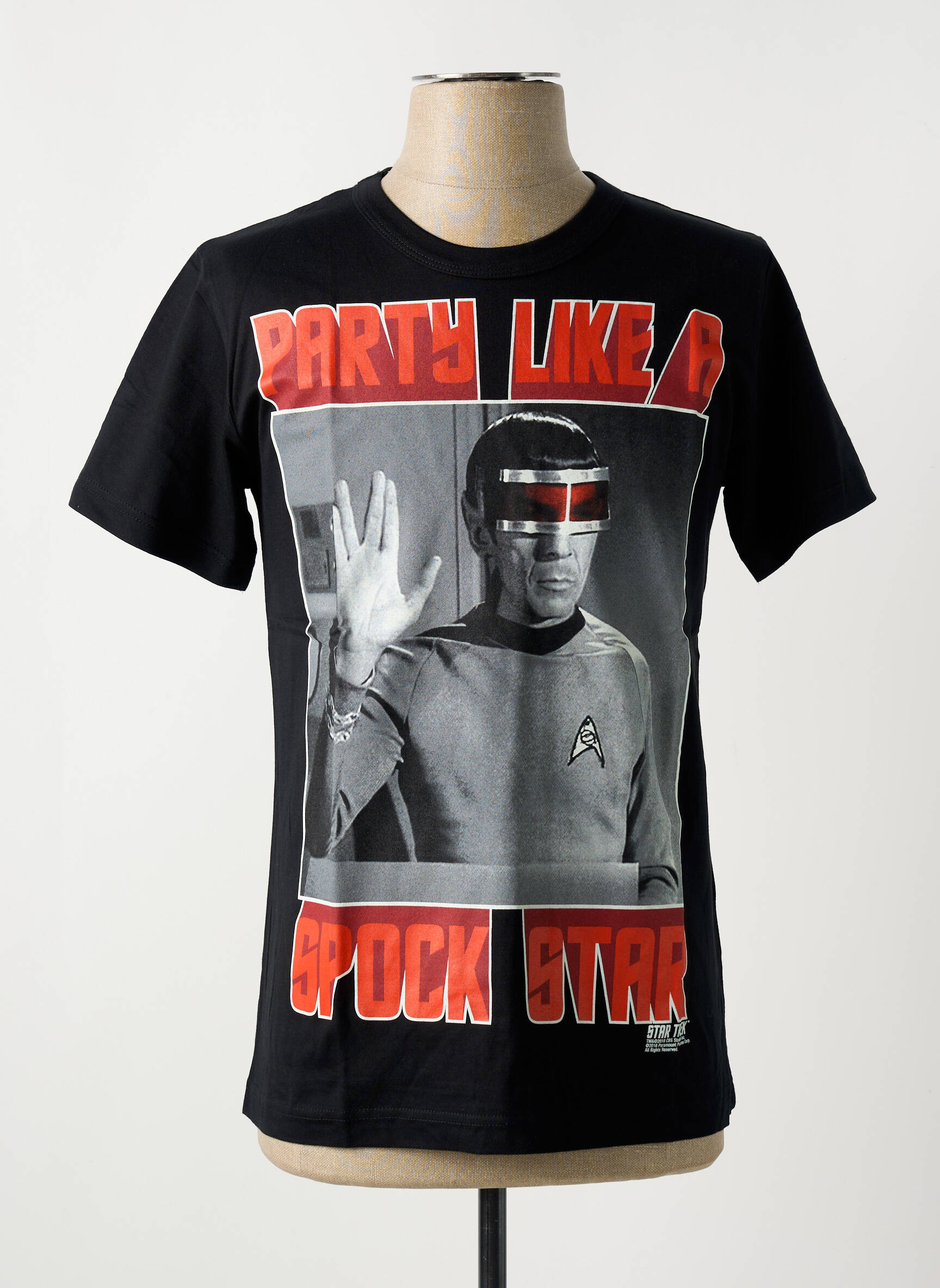 T-marškinys centrinė iškirptė ilgos rankovės juodas LOGOSHIRT vyras