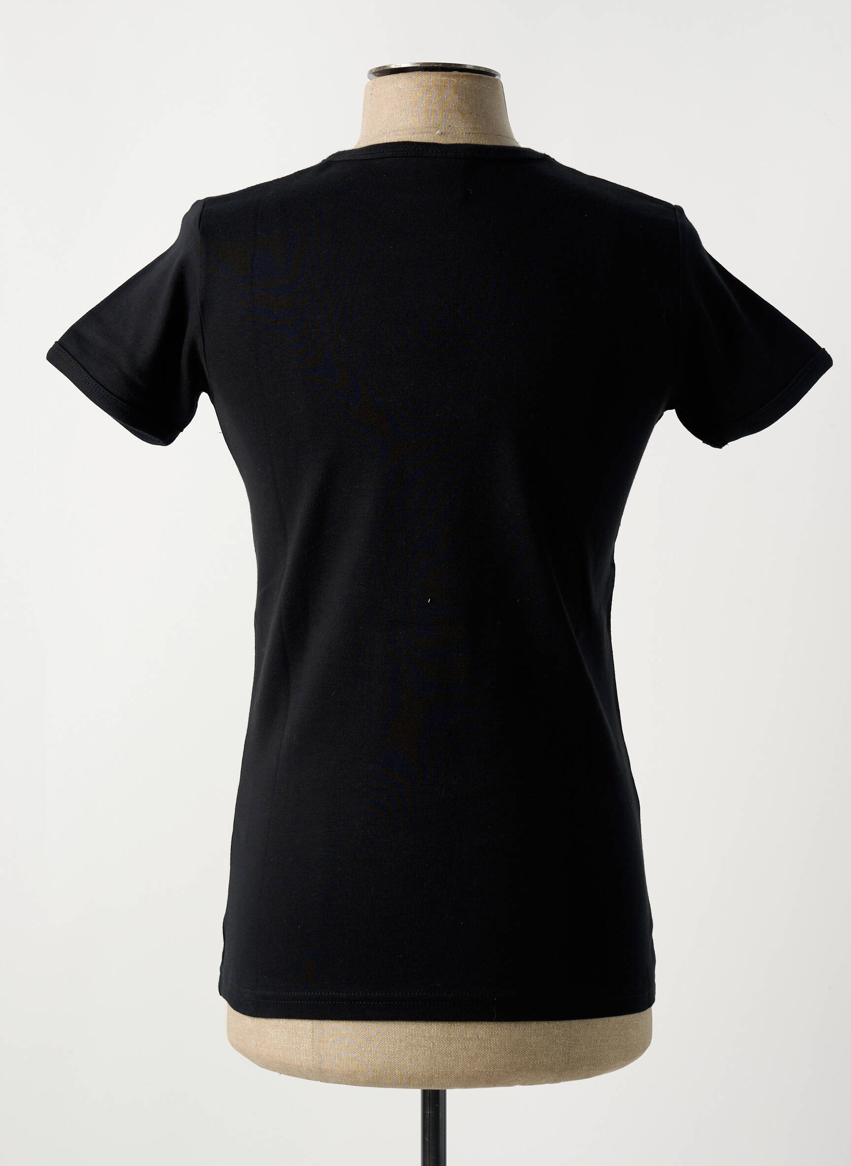 T-marškinys tamprumas trumpas rankovės juodas LOGOSHIRT vyras