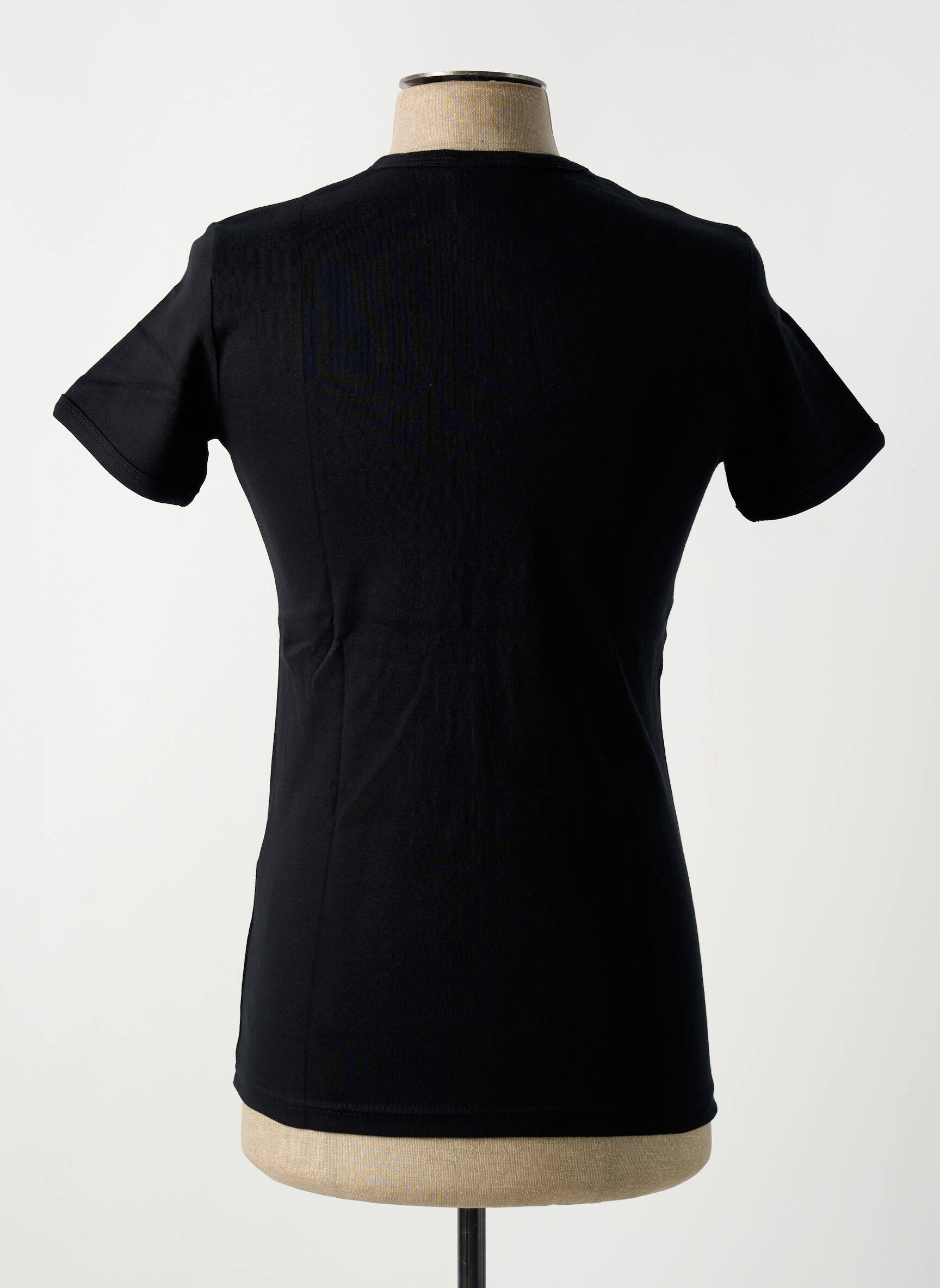 T-marškinys tamprumas trumpas rankovės juodas LOGOSHIRT vyras