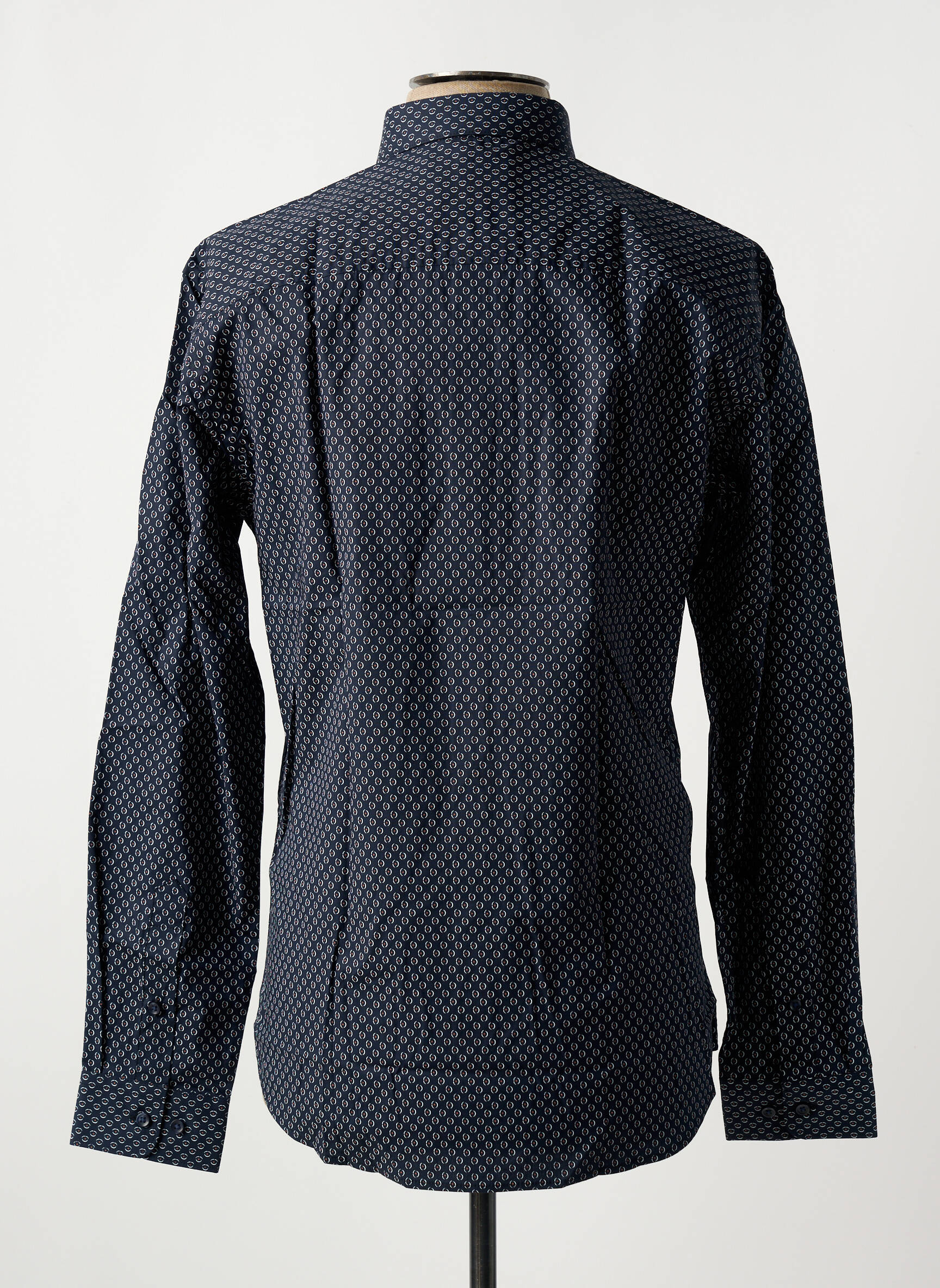 Ilgomis rankovėmis marškinys ilgos rankovės mėlyna JACK & JONES vyras
