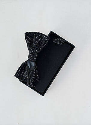 Kaklaraištis papillon taškinis raštas juodas JACK & JONES vyras