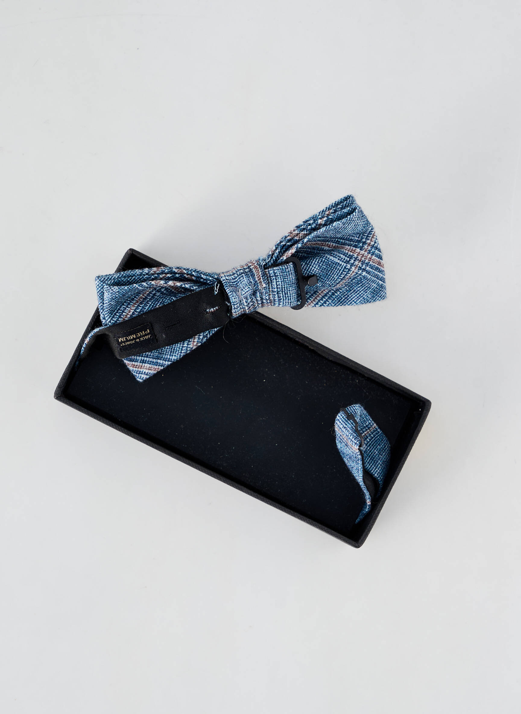 Kaklaraištis papillon juostelės raštas mėlyna JACK & JONES vyras