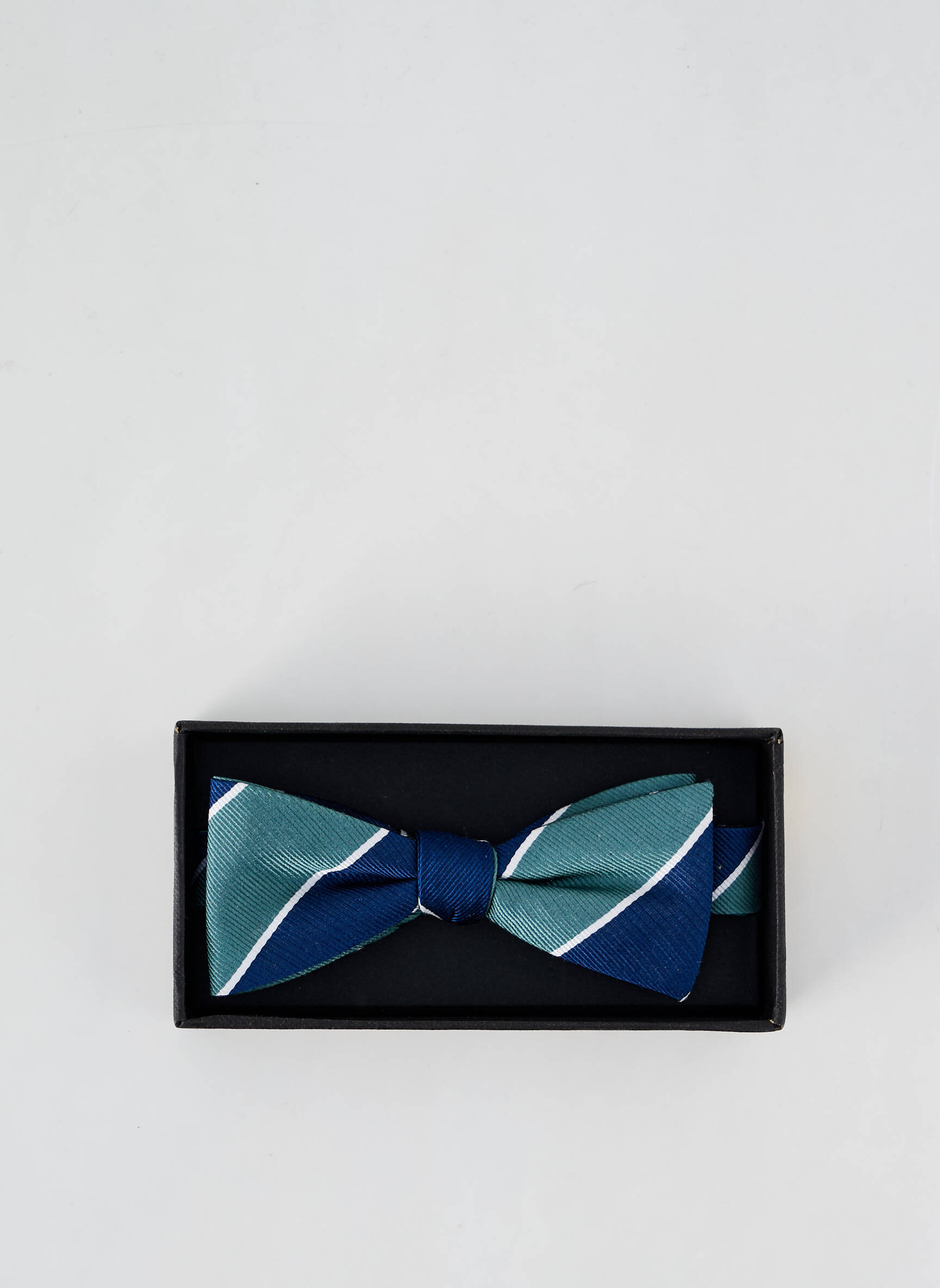 Kaklaraištis papillon juostelės raštas mėlyna JACK & JONES vyras