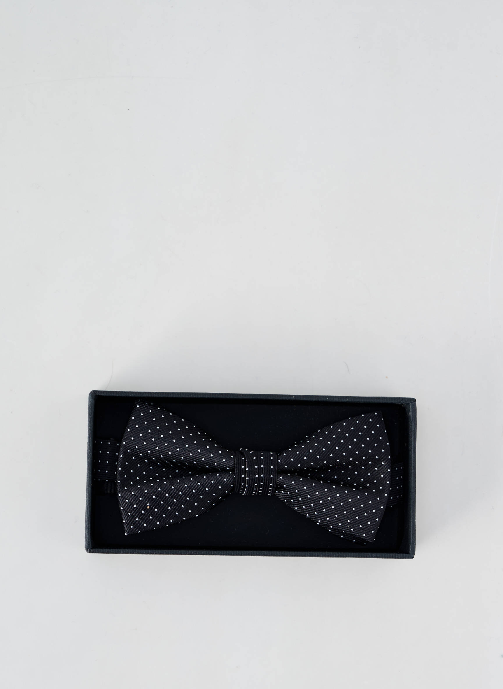 Kaklaraištis papillon taškinis raštas juodas JACK & JONES vyras