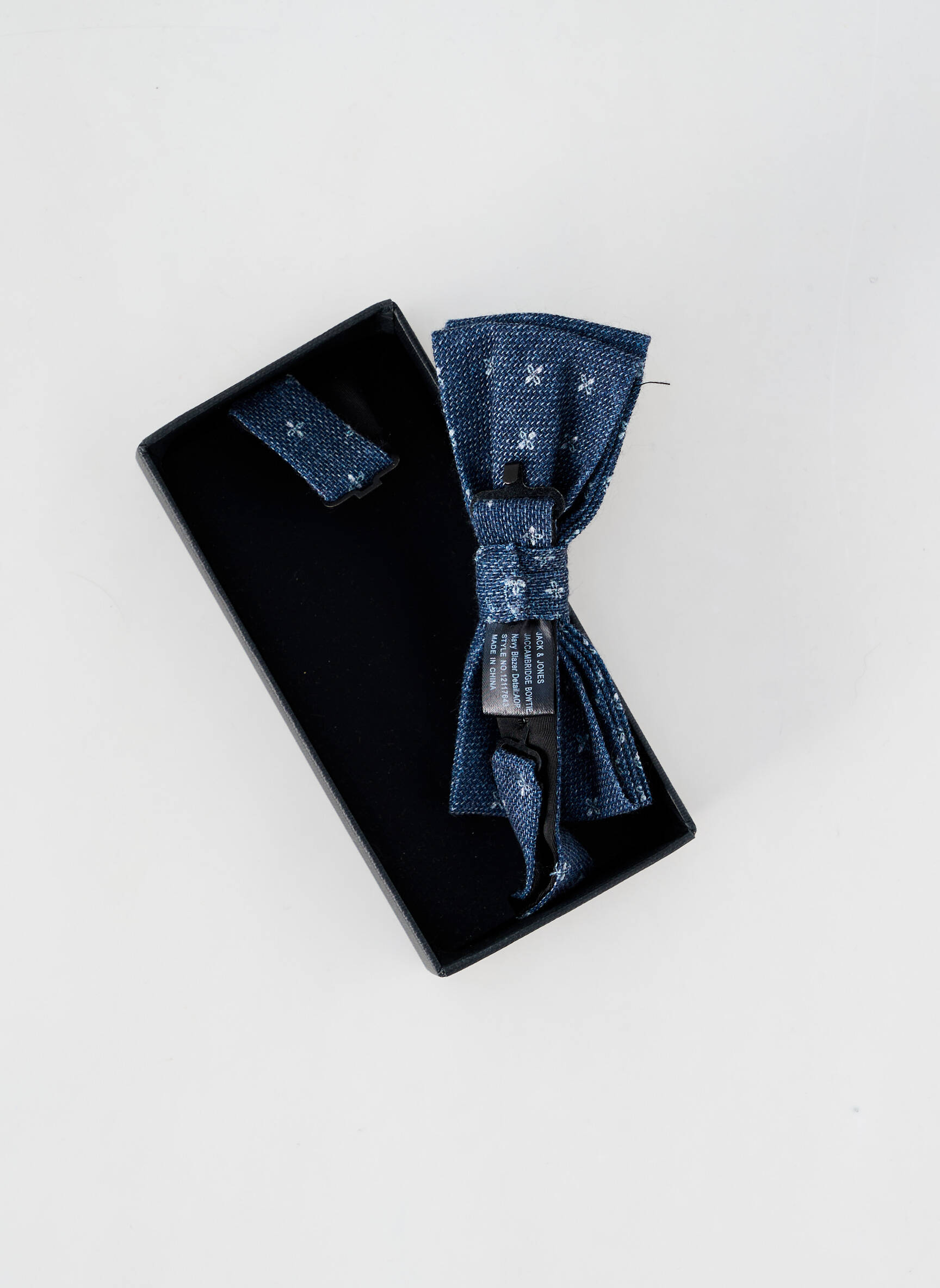 Kaklaraištis papillon fantazijos raštas mėlyna JACK & JONES vyras
