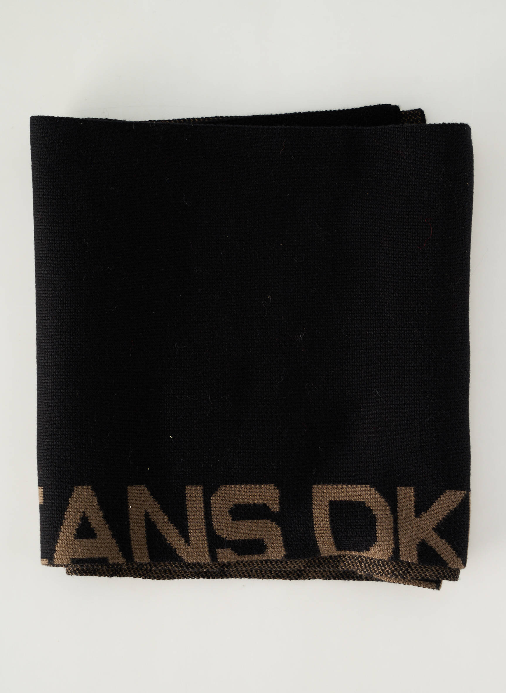 Šalikas tamprumas juodas DKNY vyras