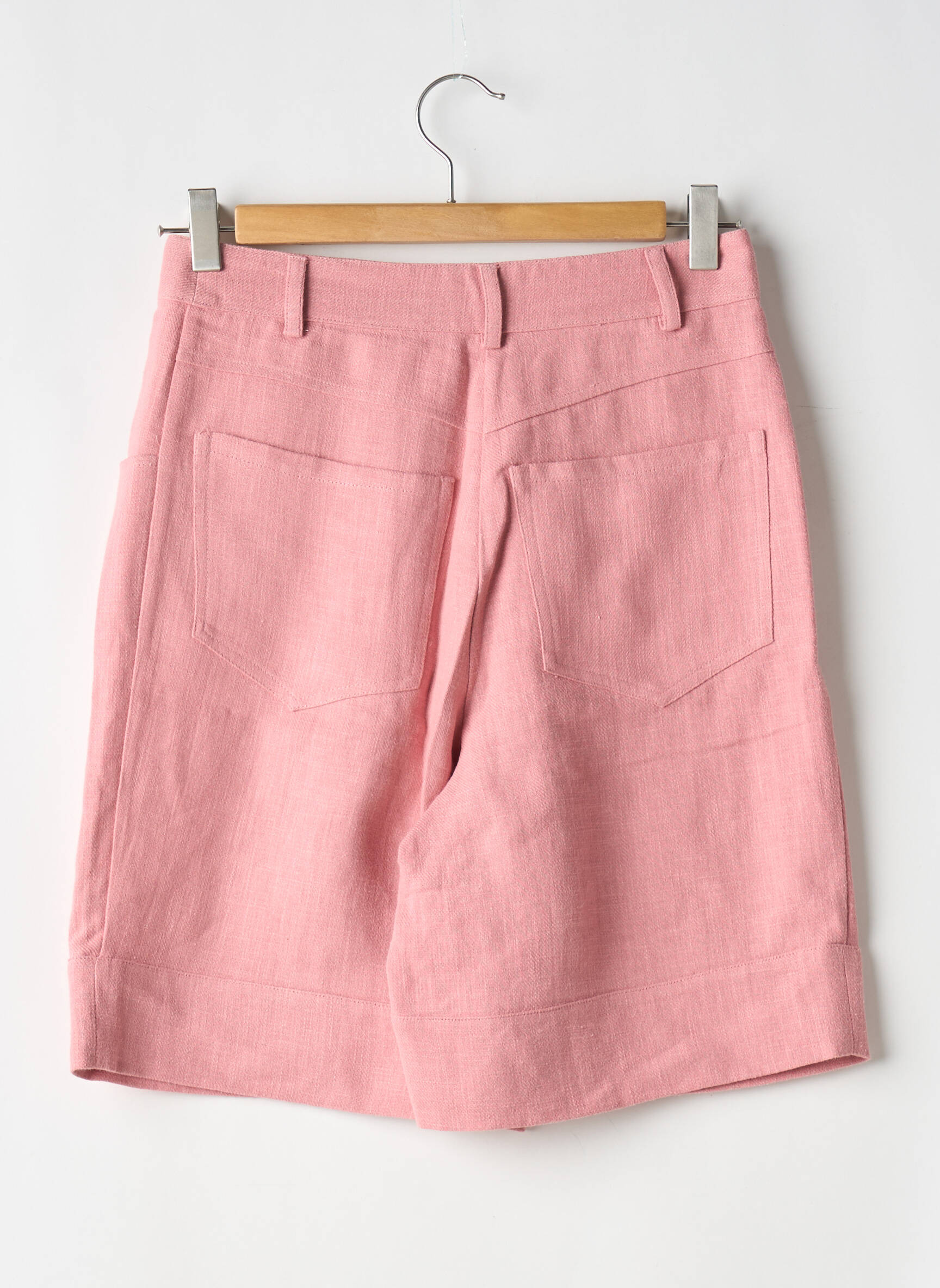 Bermudas elastinė dydis rožinė PLUME moteris