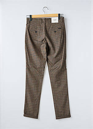 Chino kelnė tamprumas normala dydis rudas JACK & JONES vyras