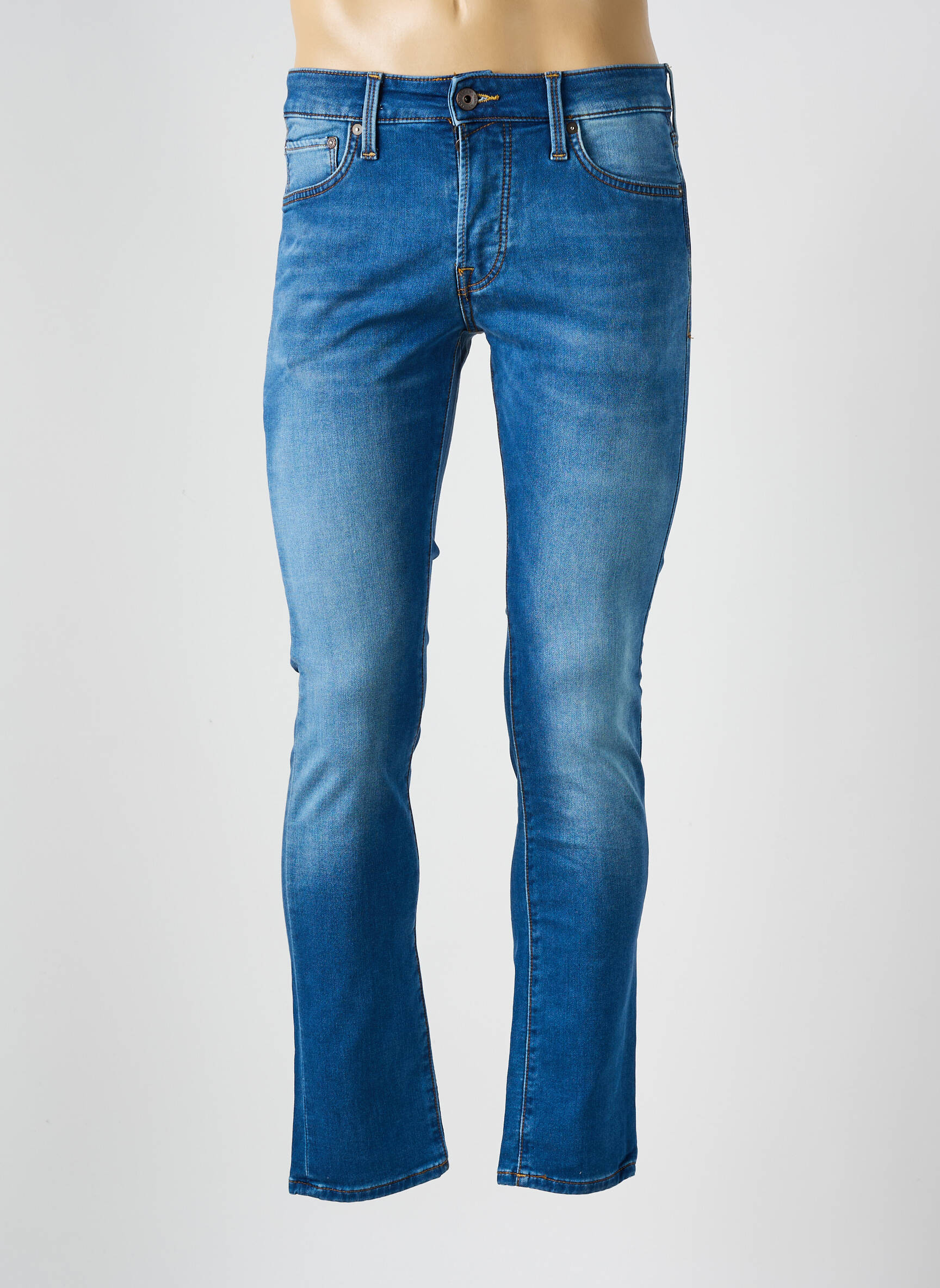 Lieknos džinsai tamprumas normala dydis mėlyna JACK & JONES vyras