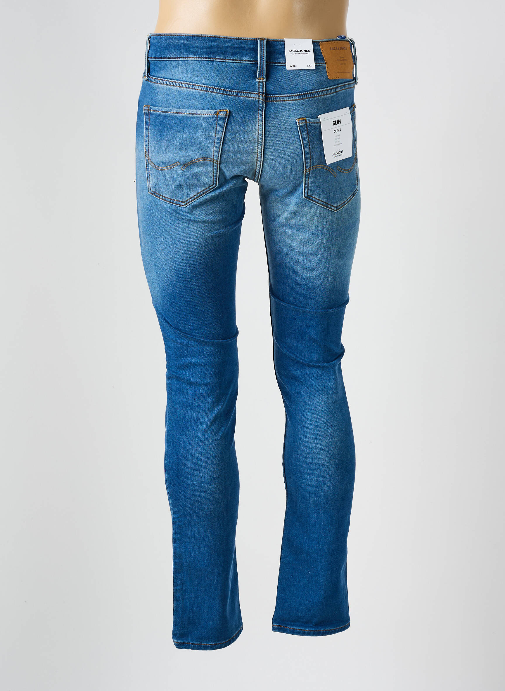 Lieknos džinsai tamprumas normala dydis mėlyna JACK & JONES vyras