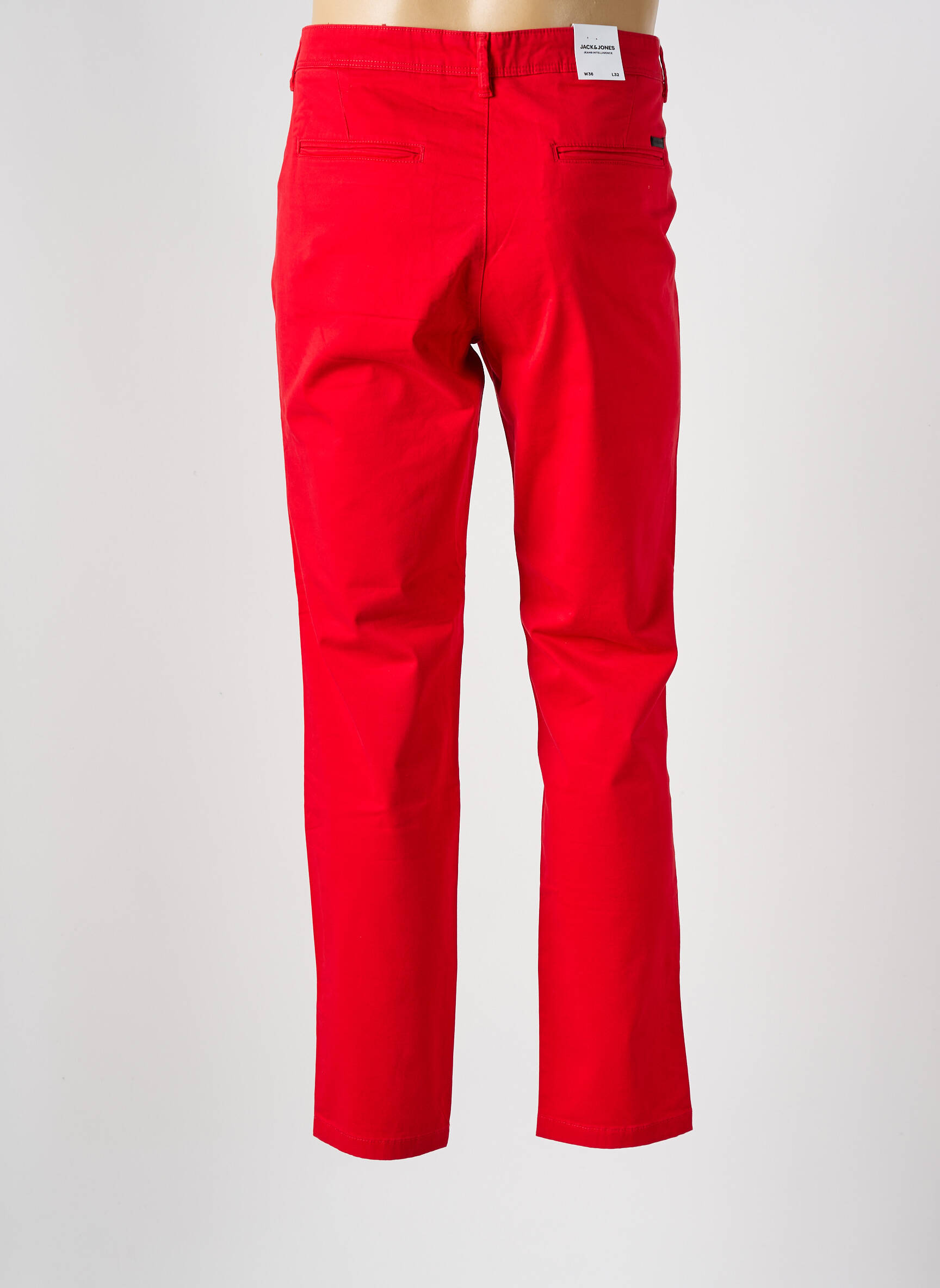 Chino kelnė tamprumas normala dydis raudona JACK & JONES vyras