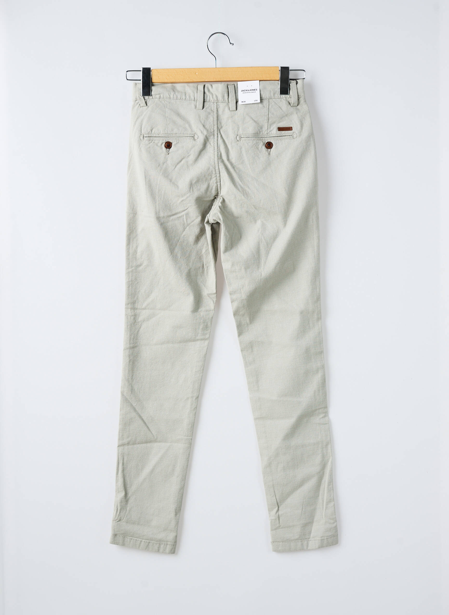 Chino kelnė tamprumas normala dydis pilka JACK & JONES vyras