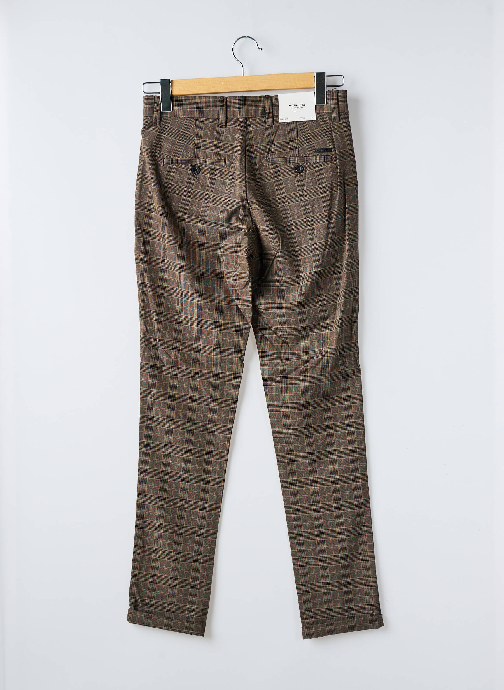 Chino kelnė tamprumas normala dydis rudas JACK & JONES vyras