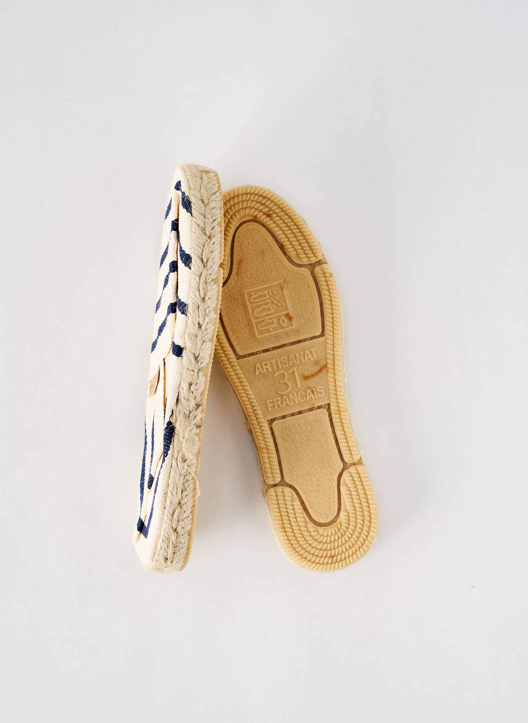 Espadrilės apvalus mygtukas apvalus mygtukas mėlyna LA MAISON DE L'ESPADRILLE vaikas