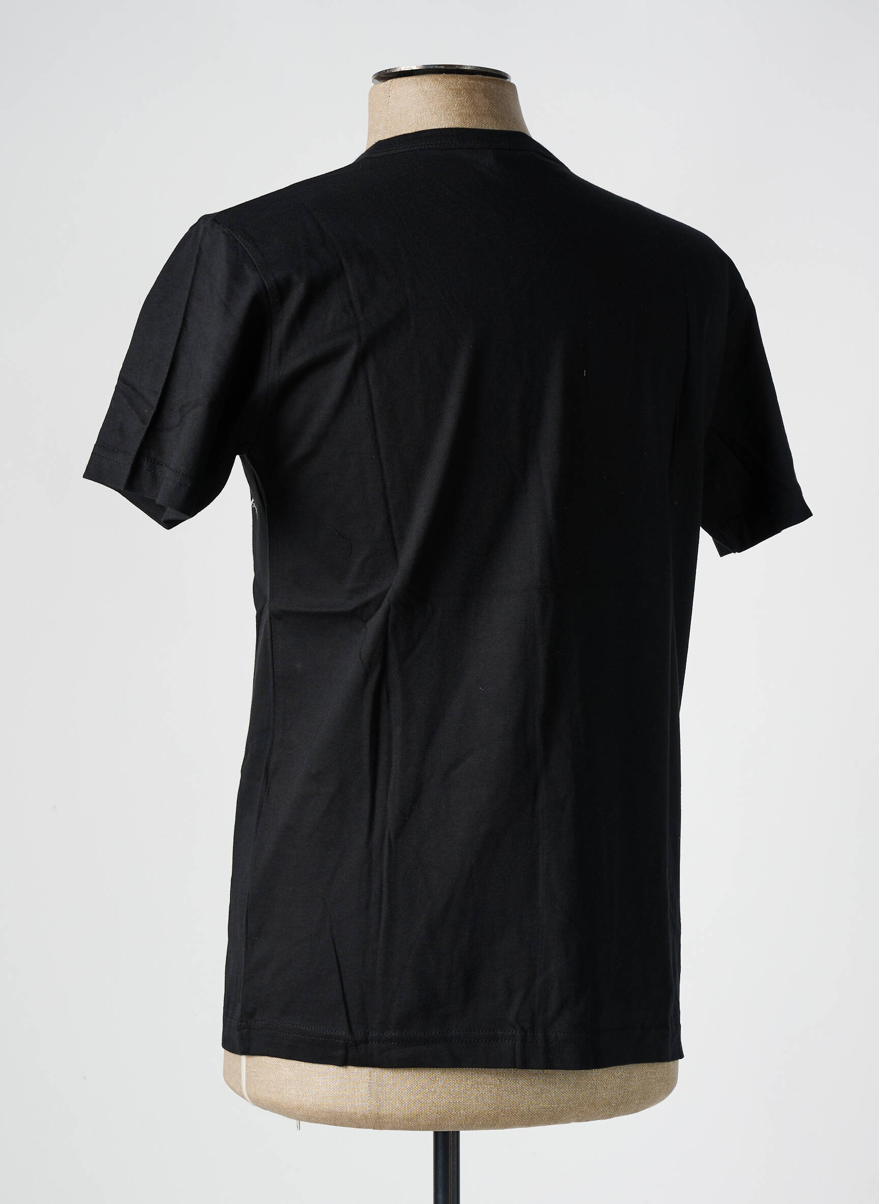 T-marškinys tamprumas trumpas rankovės juodas LOGOSHIRT vyras