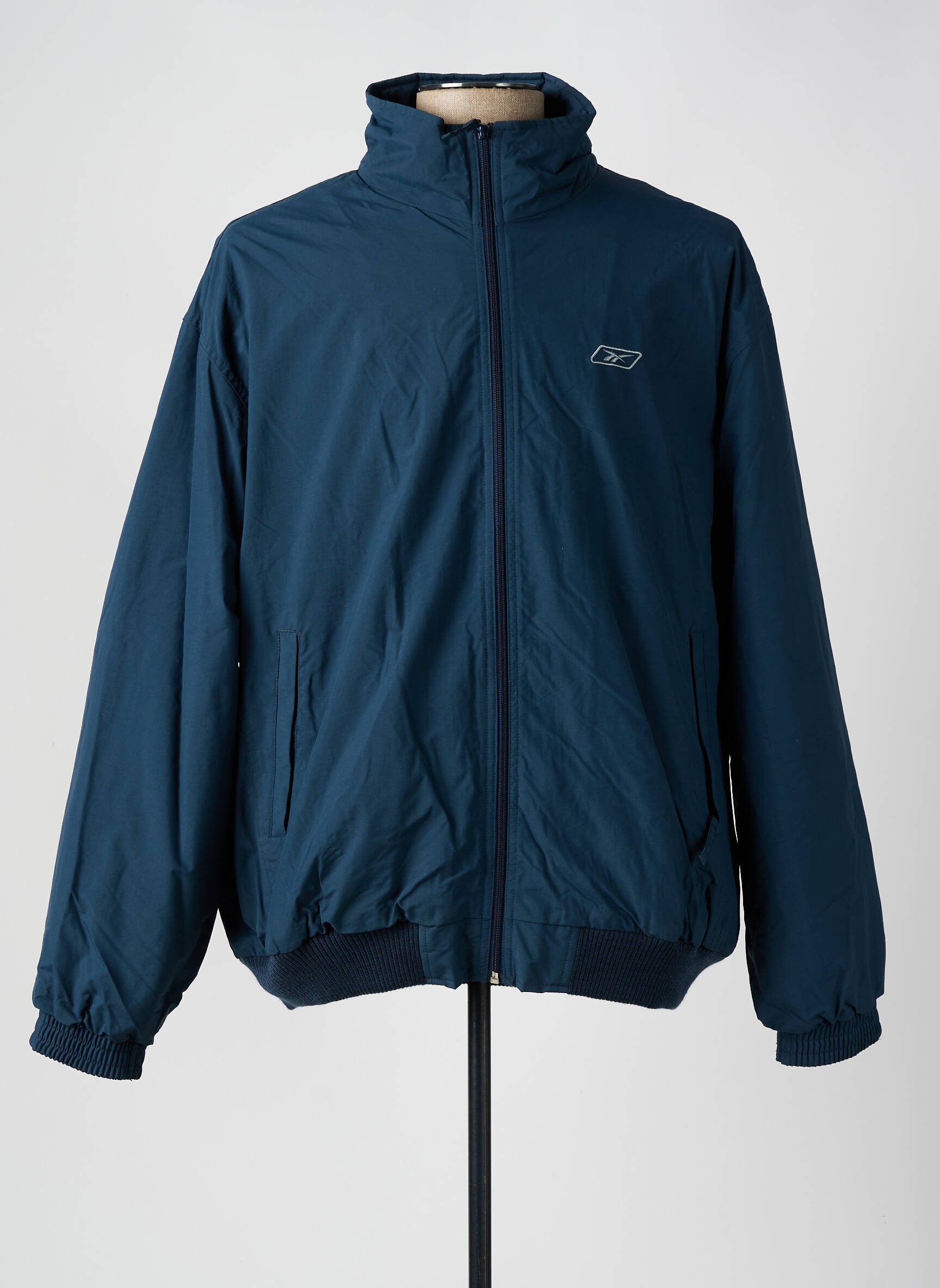 Vėjo nepraleidėjas kišenės be gobtuvų mėlyna REEBOK vyras
