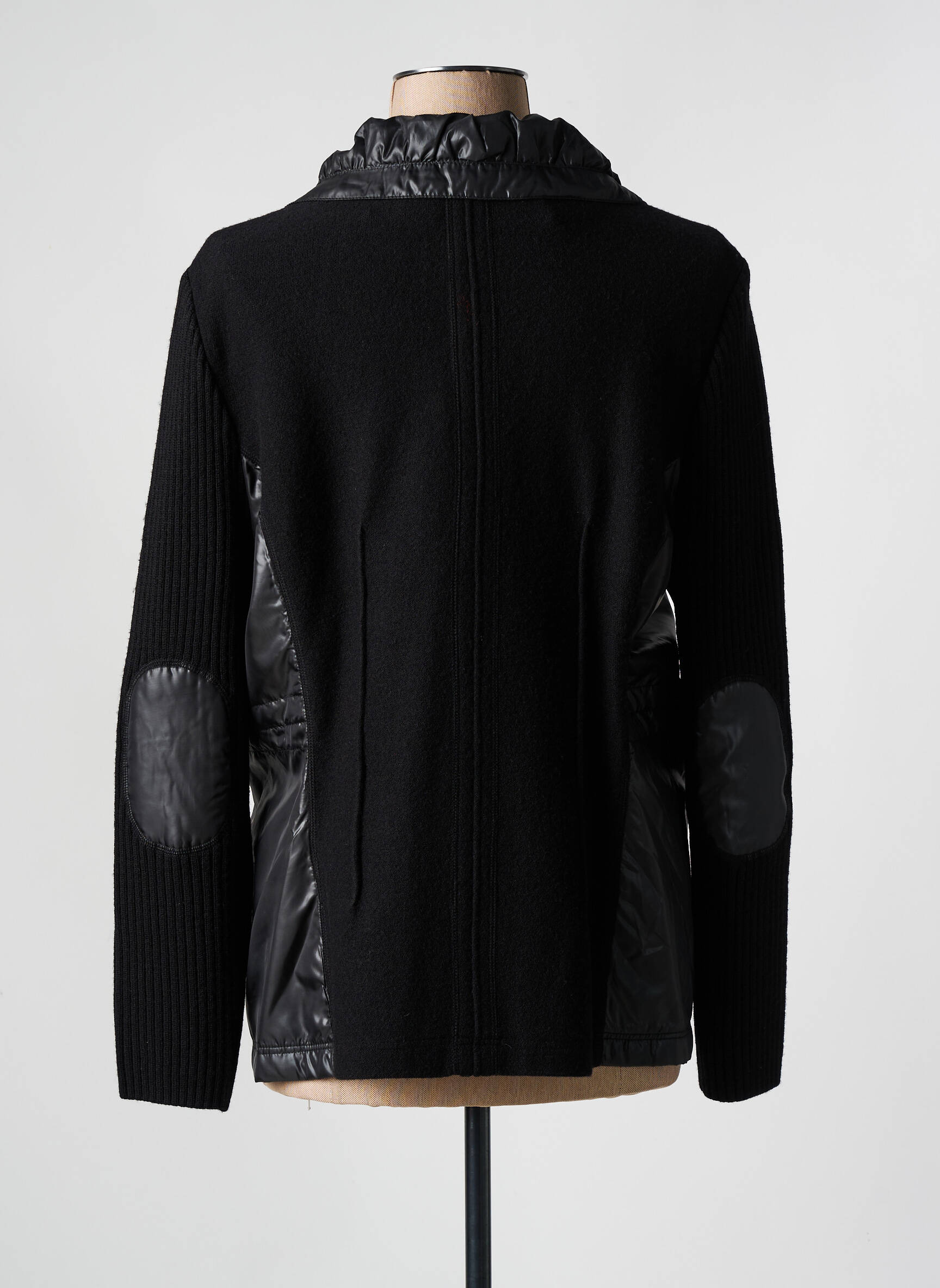 Kasdienis švarkas kišenės juodas FRANK WALDER moteris