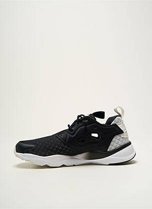Bėgimo bateliai elastinė uždarymo sistema plokščias kulnas iki 3 cm juodas REEBOK moteris