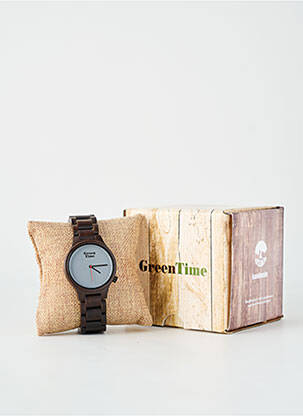 Laikrodis rudas GREEN TIME vyras