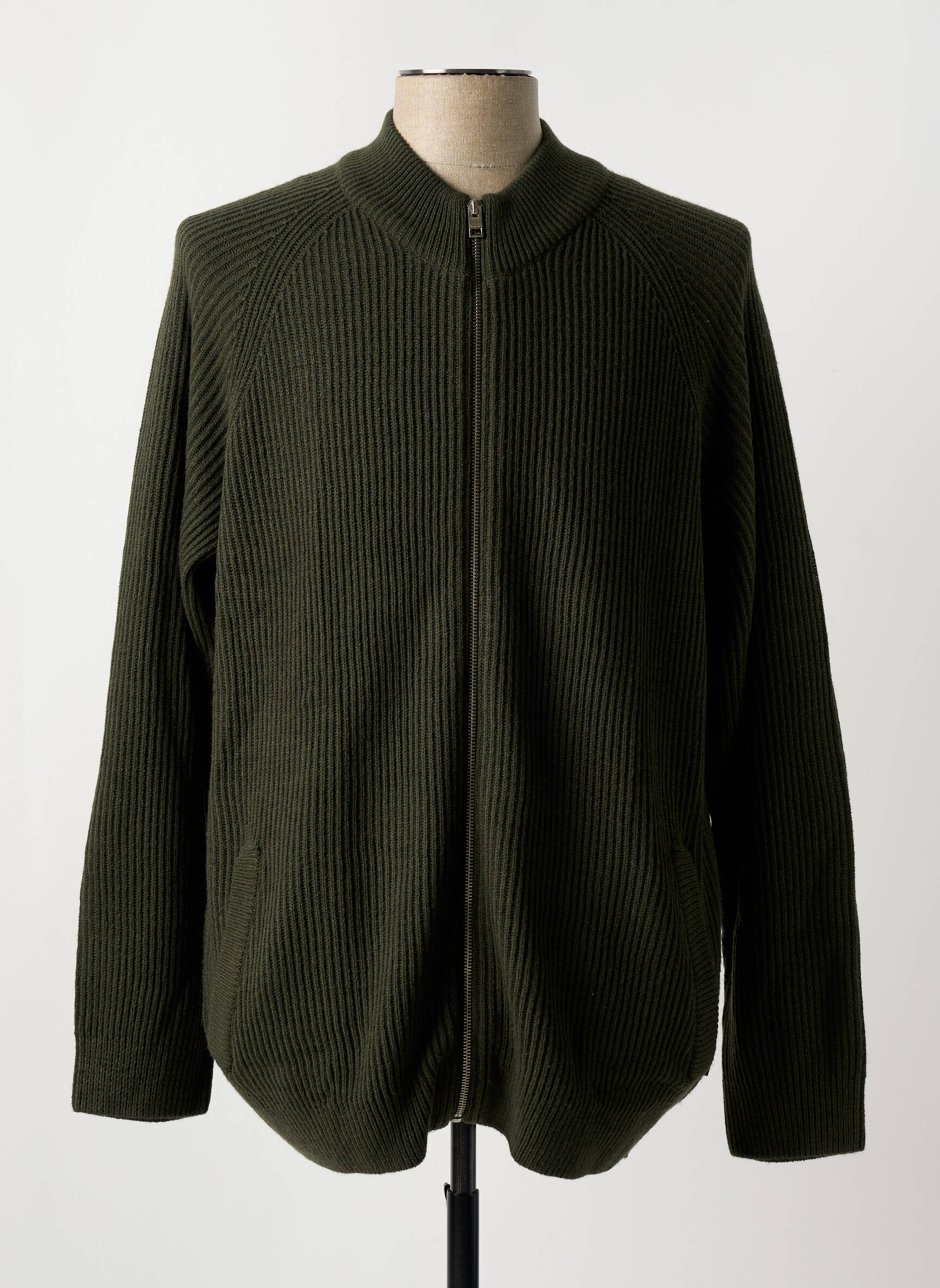 Ilgų rankovių liemenė ilgos rankovės žalias JACK & JONES vyras