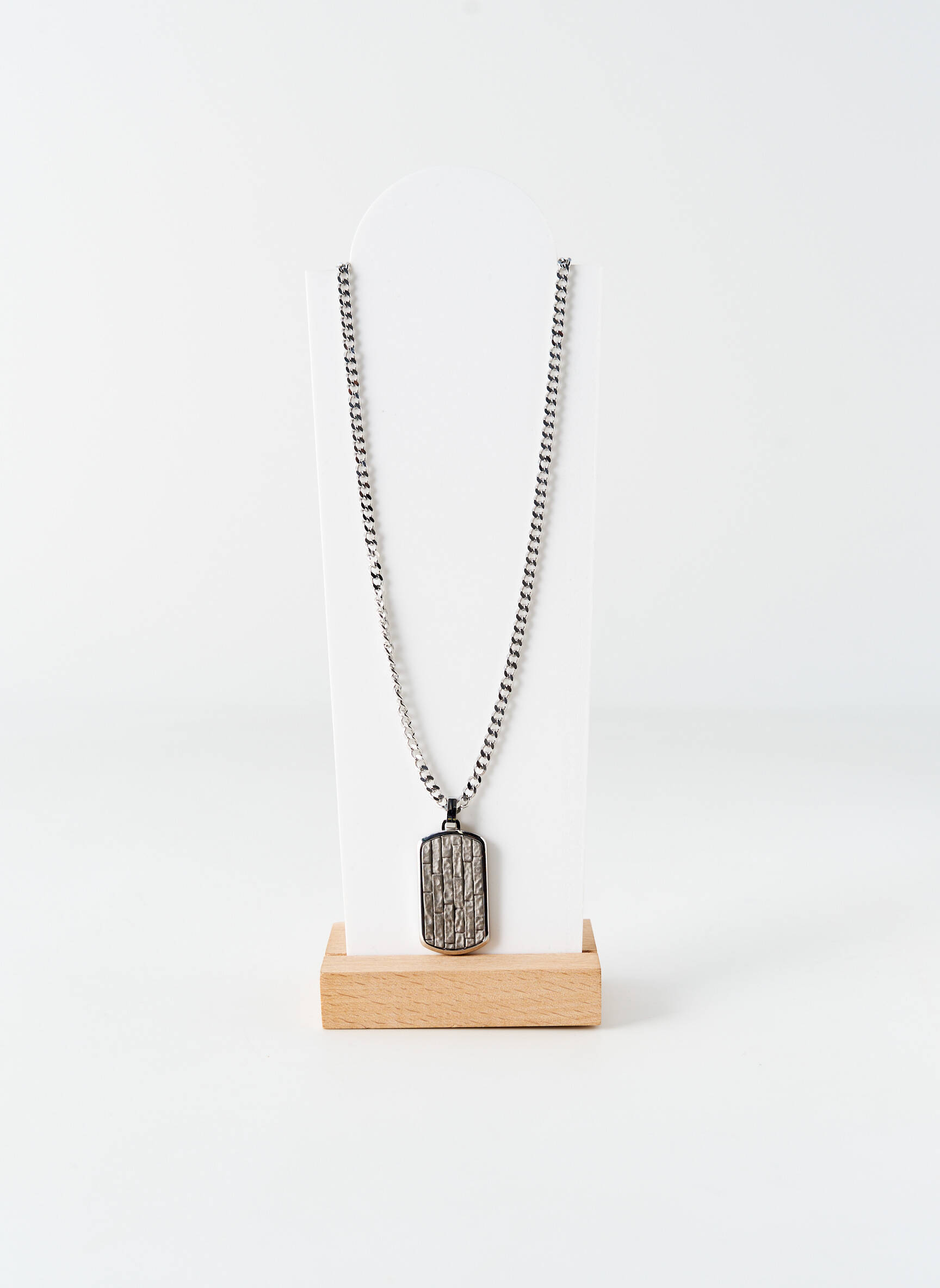 Kaklaraištis metalai sidabrinė LOTUS vyras