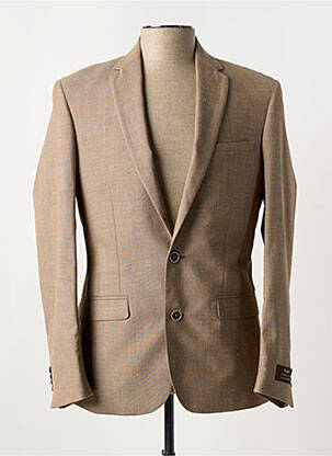 Švarkas chinamas audinys rudas MONSIEUR HECTOR vyras