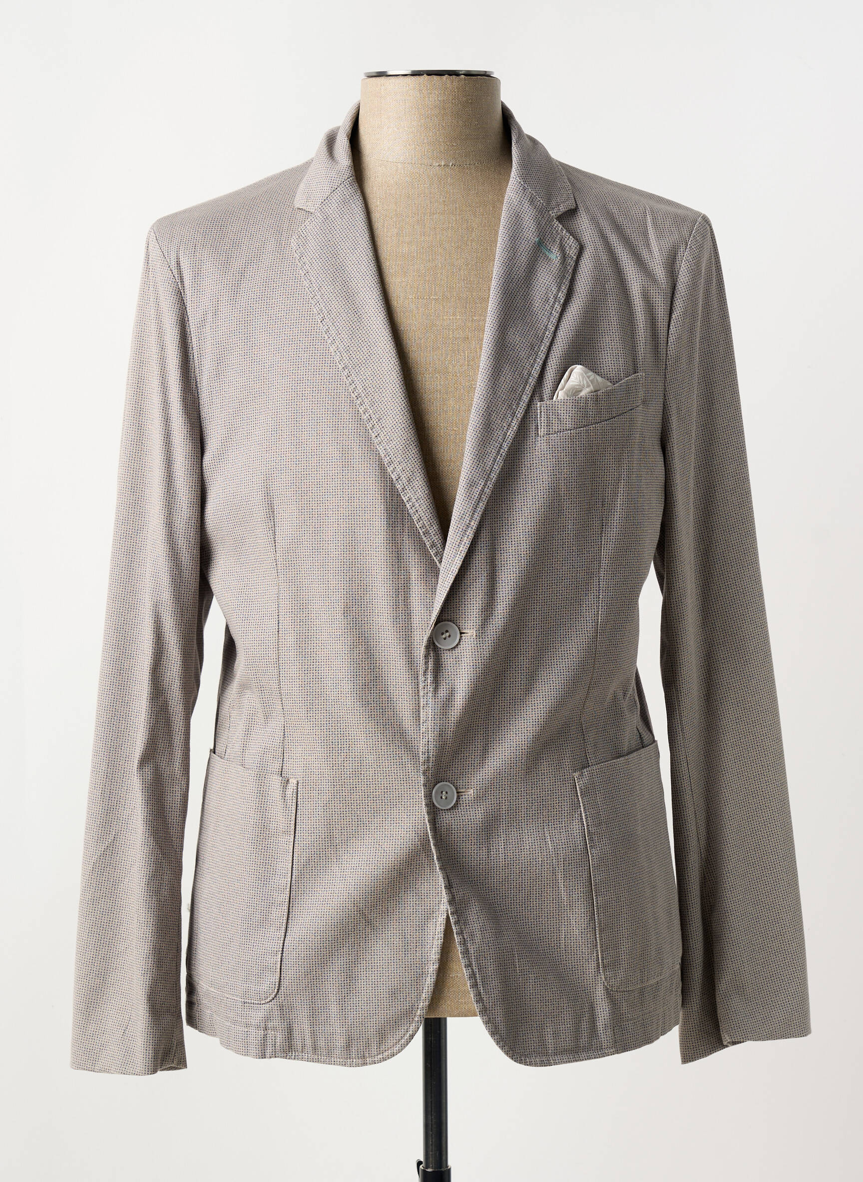 Švarkas chinamas audinys bežinis PANAMA vyras