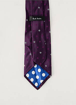 Kaklaraištis taškinis raštas violetinis PAUL SMITH vyras