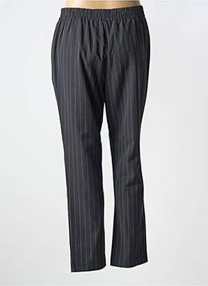 Tiesi kelnė krepos audinys normala dydis juodas FRANSA moteris