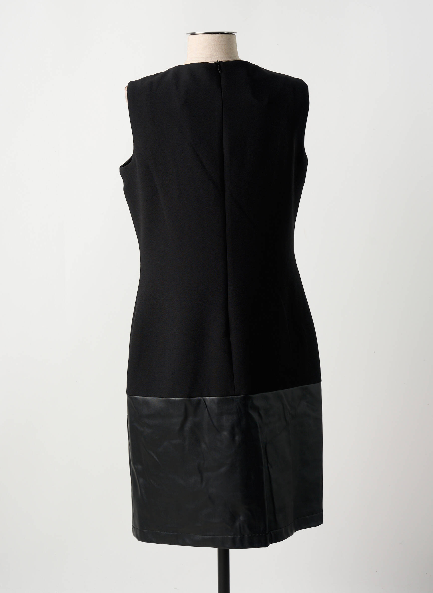 Pusilgių suknelė be rankų be rankų juodas GREGORY PAT moteris