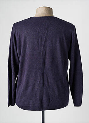 Megztinis apvalus kaklas ilgos rankovės mėlyna CASHMERE FEELING vyras