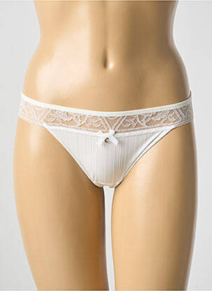 Tanga tanga baltas CHANTELLE moteris