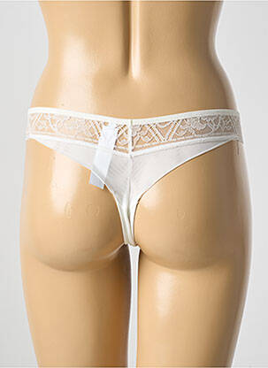Tanga tanga baltas CHANTELLE moteris
