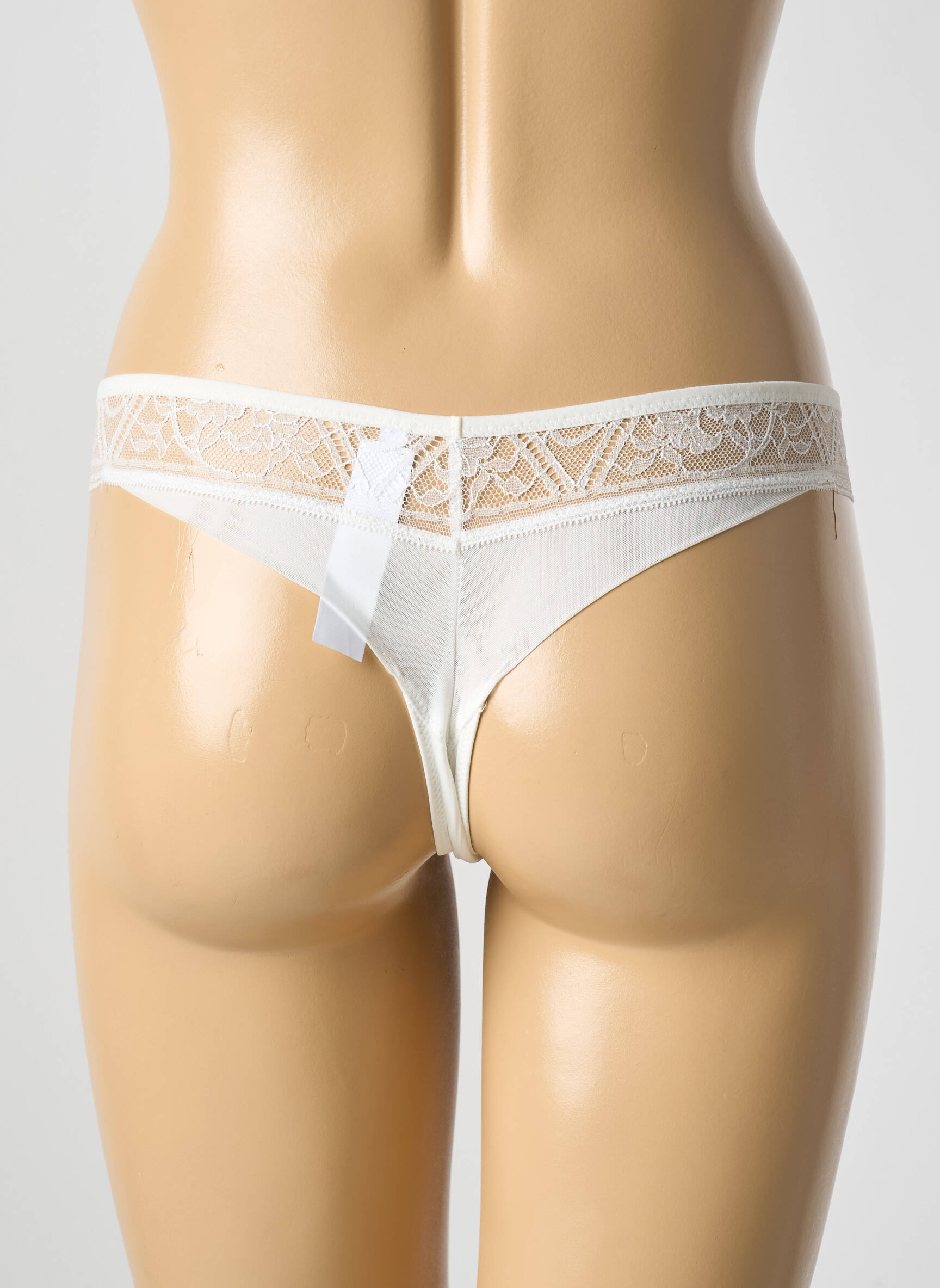 Tanga tanga baltas CHANTELLE moteris