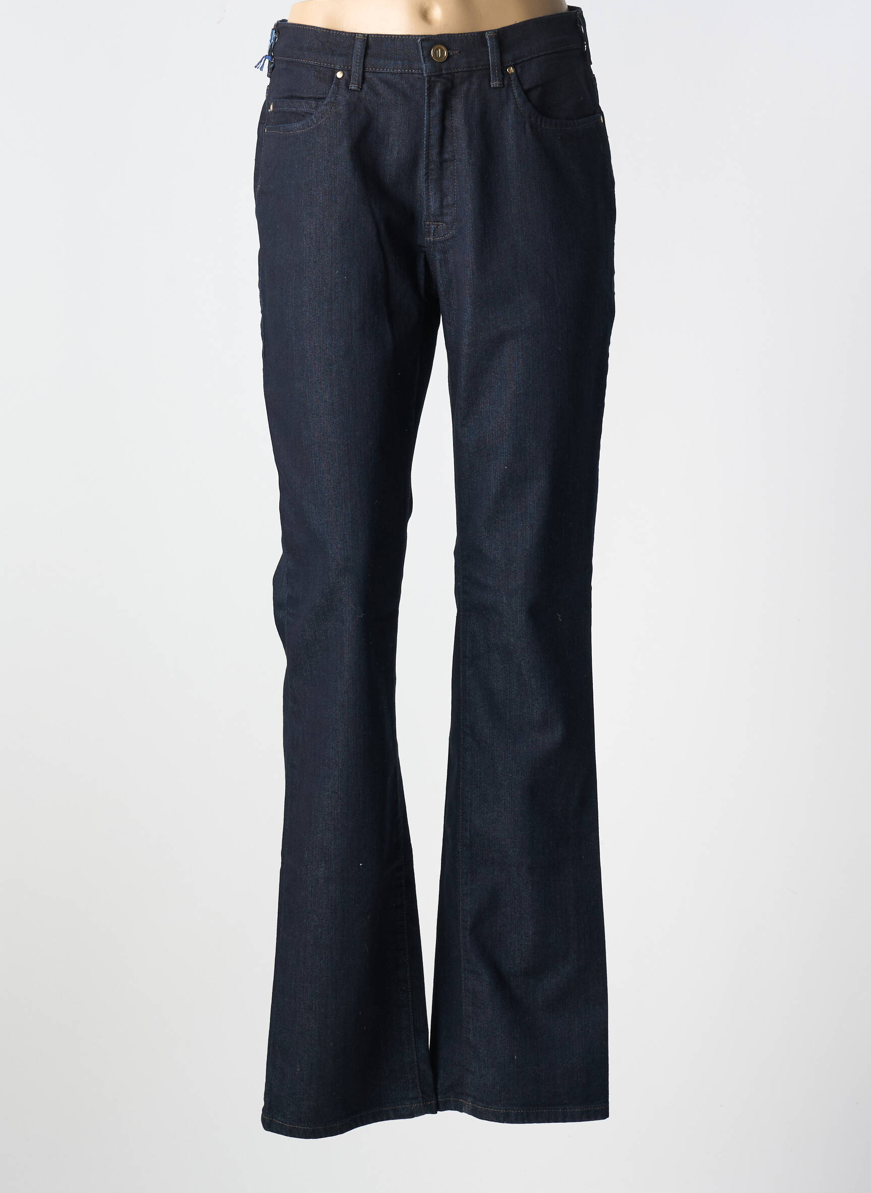 Tiesios kirpimo džinsai tamprumas normala dydis mėlyna TRUSSARDI JEANS moteris