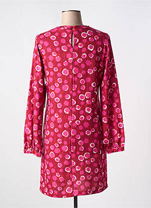 Pusilgių suknelė fantazijos raštas ilgos rankovės rožinė AGATHE & LOUISE moteris