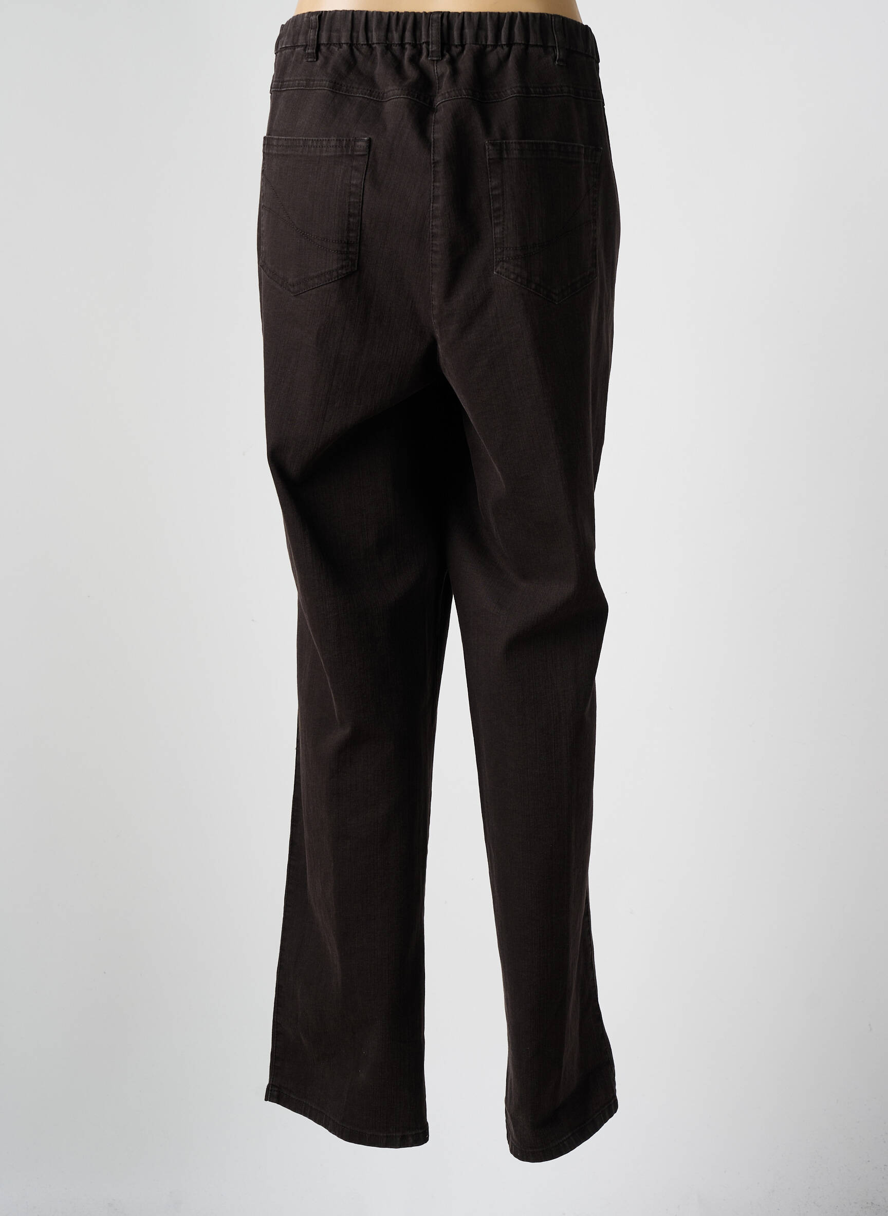 Tiesios kirpimo džinsai tamprumas normala dydis rudas GERKE MY PANTS moteris