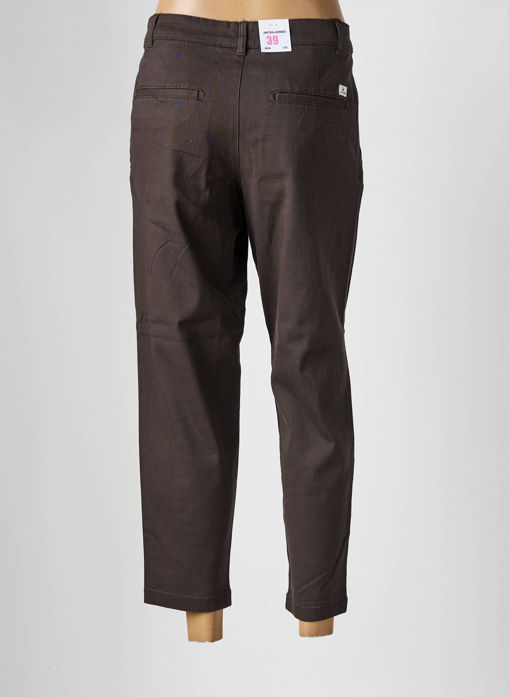 Chino kelnė chinamas audinys normala dydis rudas JACK & JONES vyras
