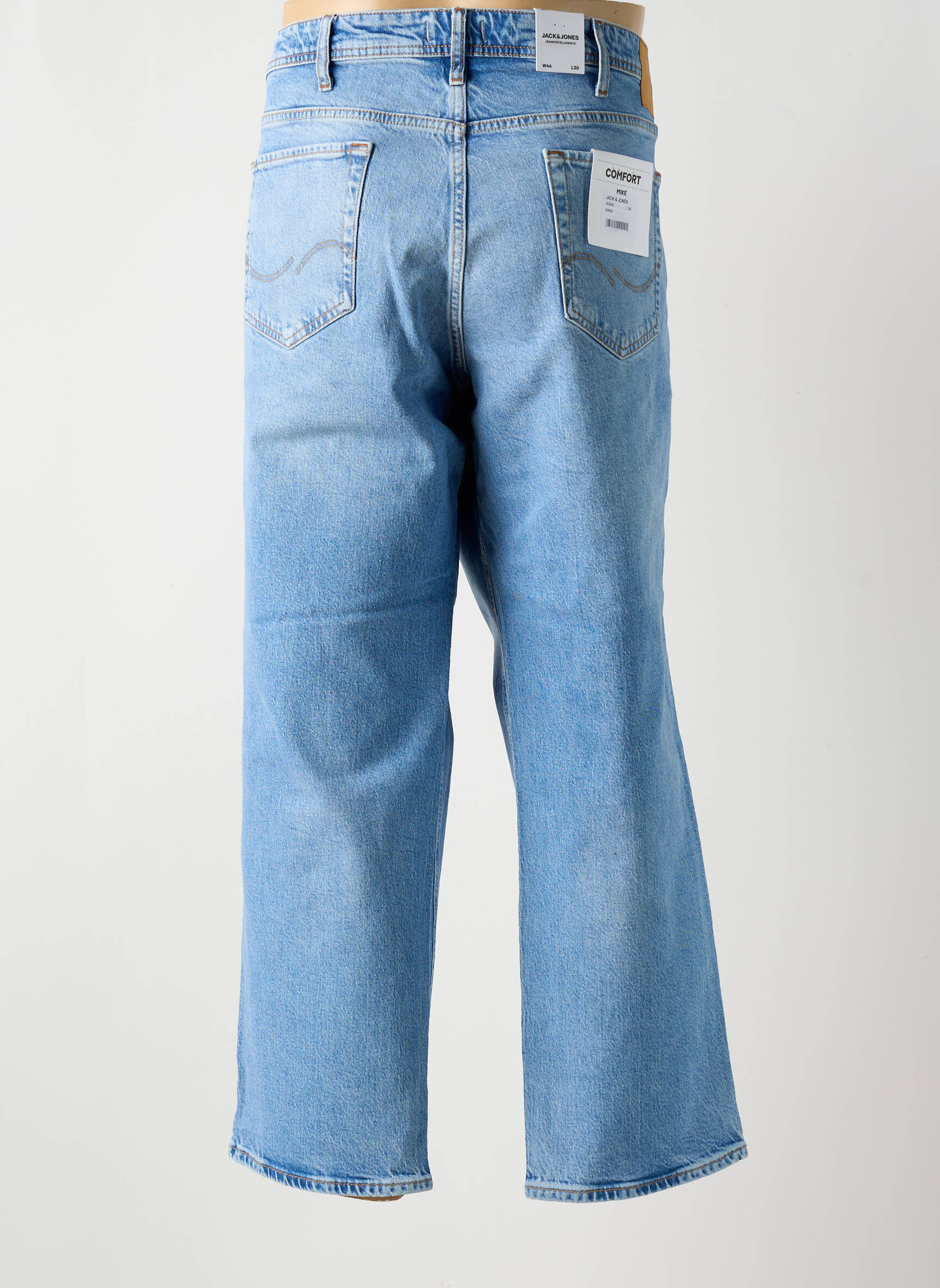 Tiesios kirpimo džinsai tamprumas normala dydis mėlyna JACK & JONES vyras