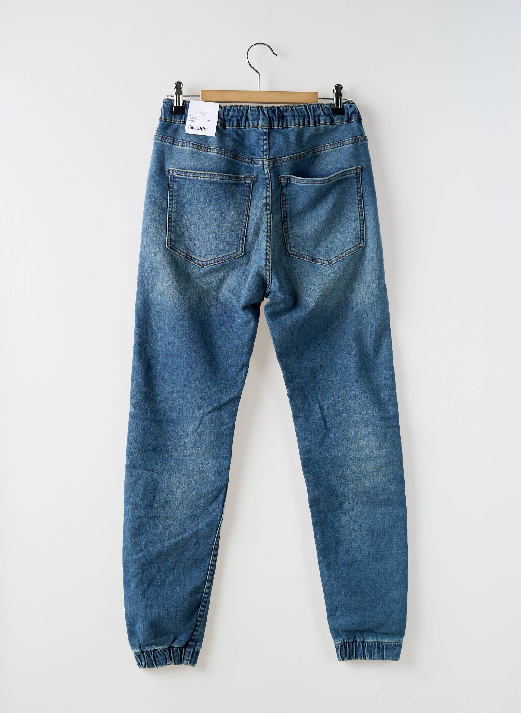 Tiesios kirpimo džinsai tamprumas normala dydis mėlyna CELIO vyras