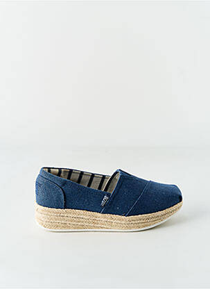 Espadrilės kulnas nuo 4 iki 6 cm mėlyna SKECHERS moteris