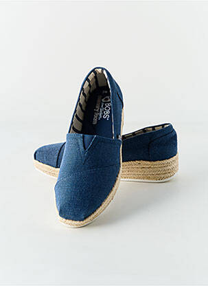 Espadrilės kulnas nuo 4 iki 6 cm mėlyna SKECHERS moteris