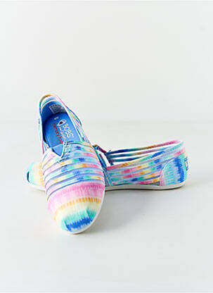 Mokasīnai apvalus mygtukas plokščias kulnas iki 3 cm rožinė SKECHERS moteris
