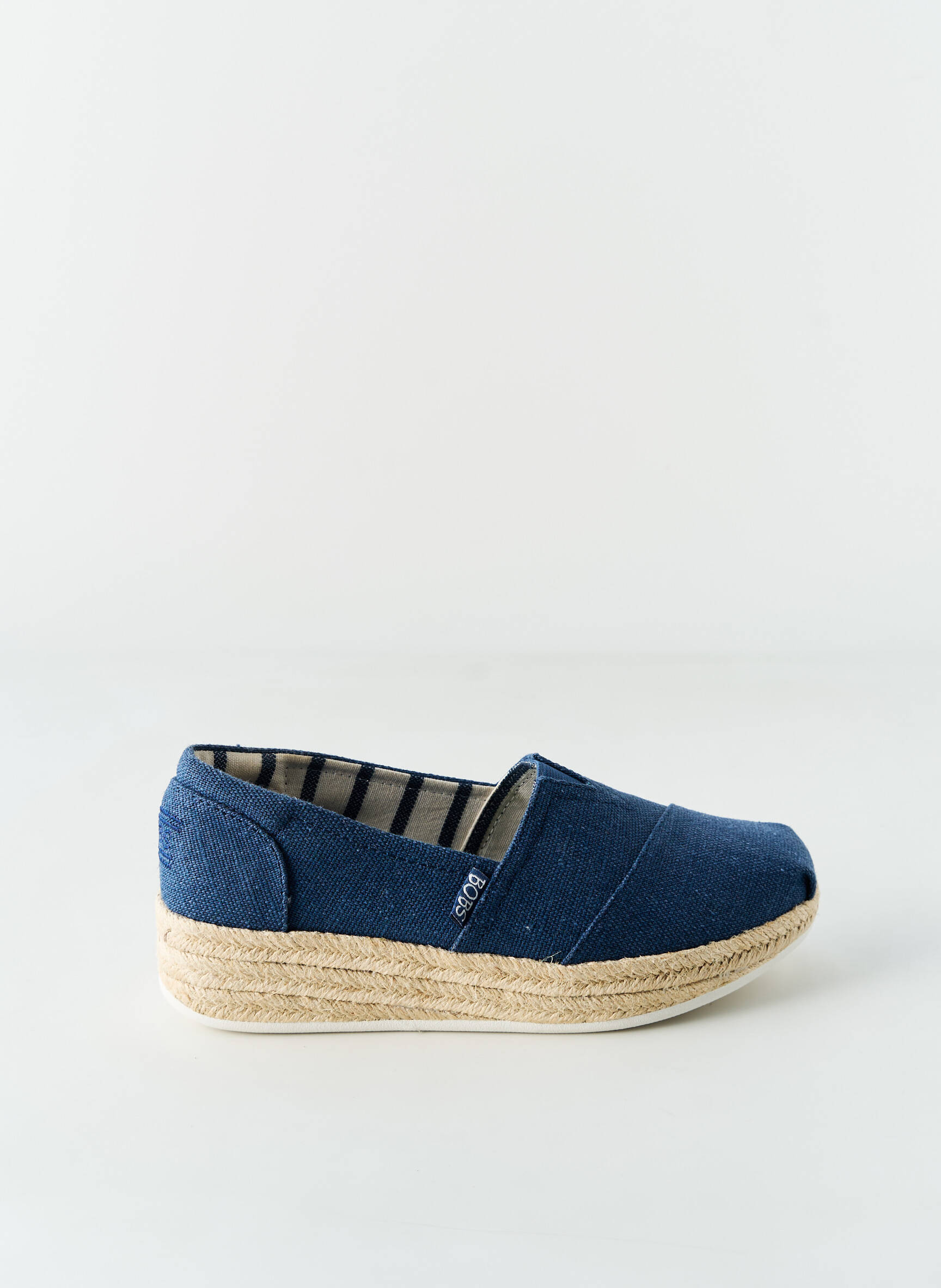 Espadrilės kulnas nuo 4 iki 6 cm mėlyna SKECHERS moteris