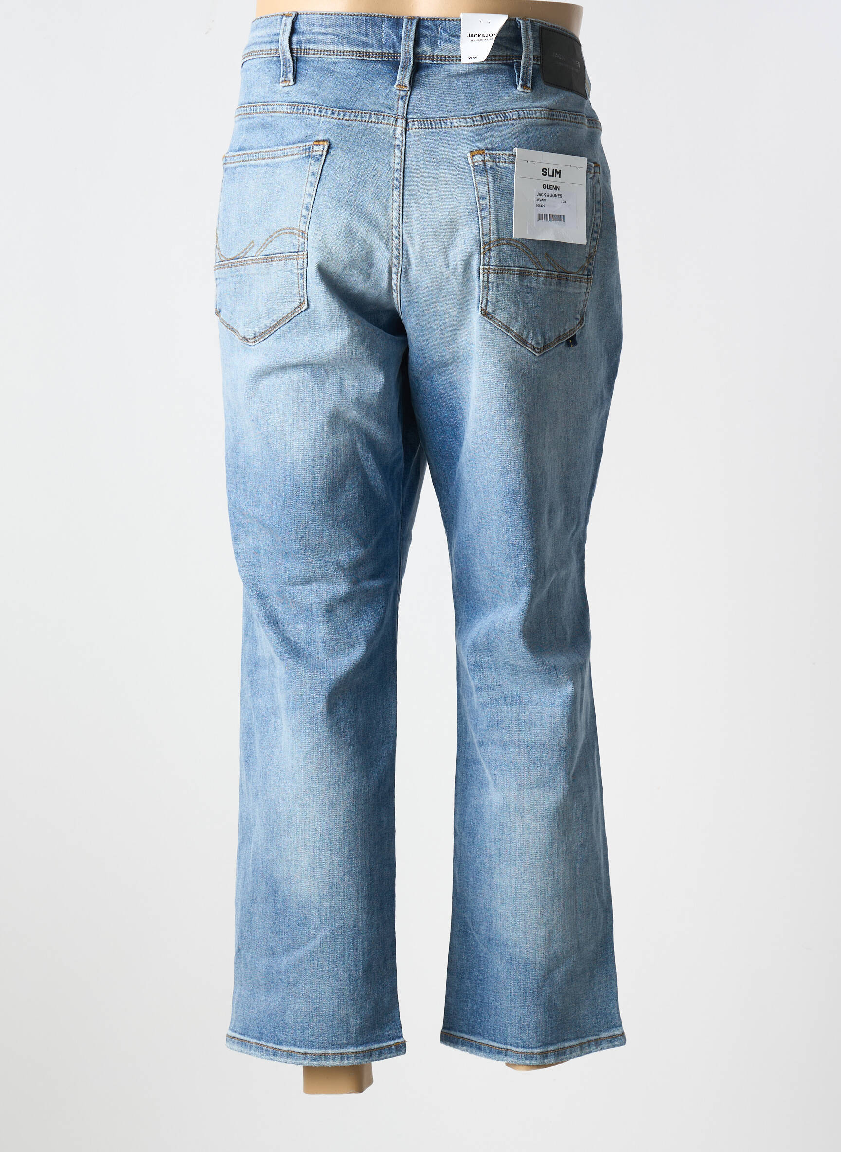 Lieknos džinsai tamprumas normala dydis mėlyna JACK & JONES vyras