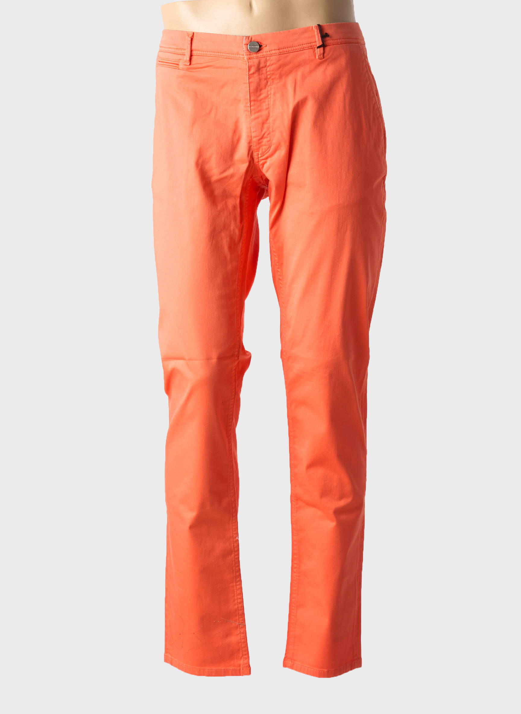 Chino kelnė kišenės oranžinė LA CIBLE ROUGE vyras