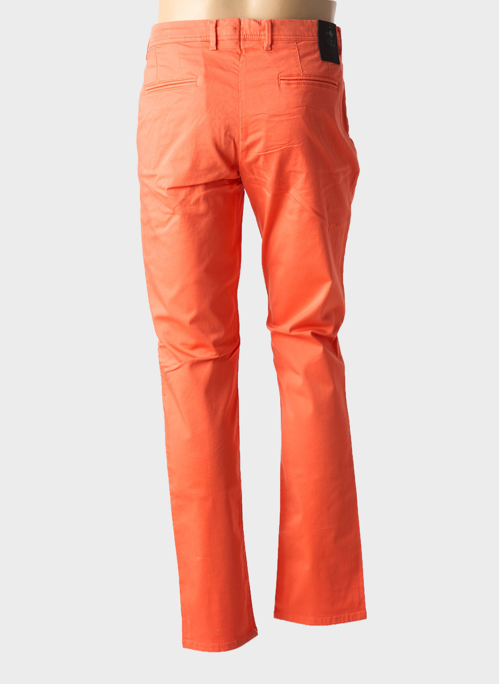 Chino kelnė kišenės oranžinė LA CIBLE ROUGE vyras