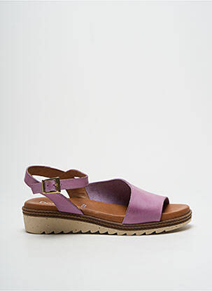 Sandalai/nu pėdos lygus medžiaga kulnas nuo 4 iki 6 cm violetinis DORKING moteris